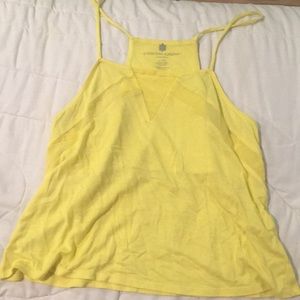 Yellow tank